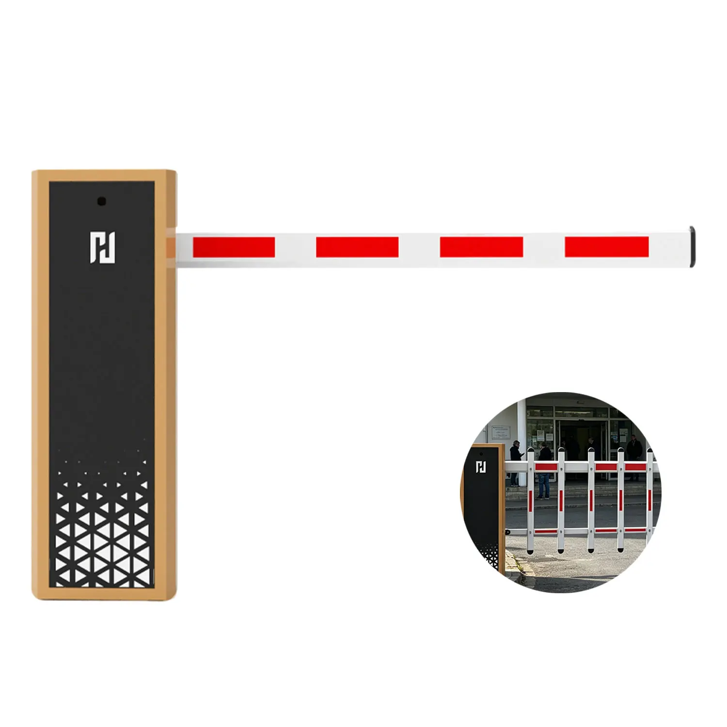 Speed Adjustable RFID Sticker Boom Barri