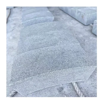Cheap Chinese Grey Granite Driveway Curbstone Special-shaped processing road along stone bends