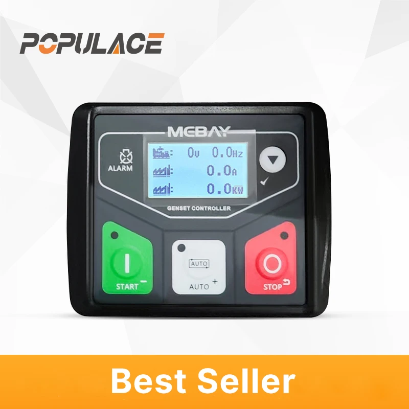 Populace Genset Control Ats Remote Generator Controller Panel Module ...