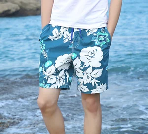 Customize Summer Beach Bard Short Pants Swimming Trunks Men for Boys Swim Shorts Beach Running Sexy  Mens Swimsuits