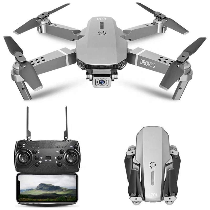 New E68 Wifi Fpv Mini Drone With Wide Angle Hd 4K 1080P Camera Hight Hold Mode Rc Foldable Quadcopter Dron Gift
