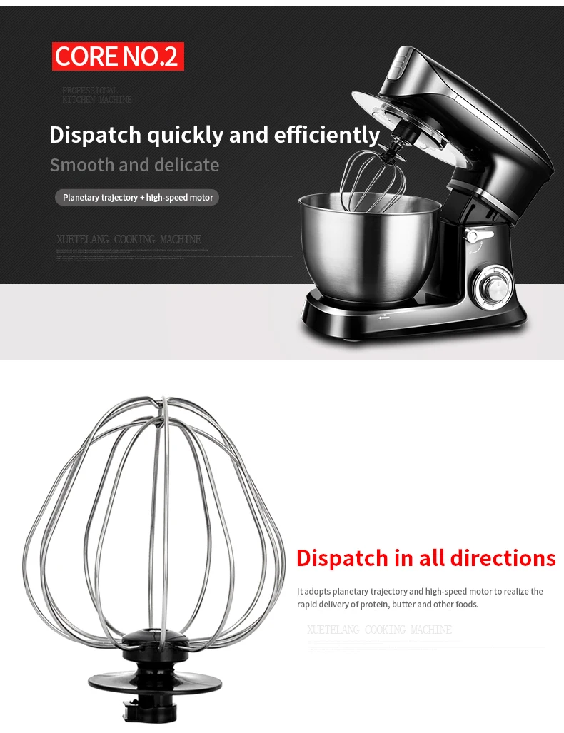 Kitchen Appliances aid 1800W kitchen appliances Food Stand Mixer
