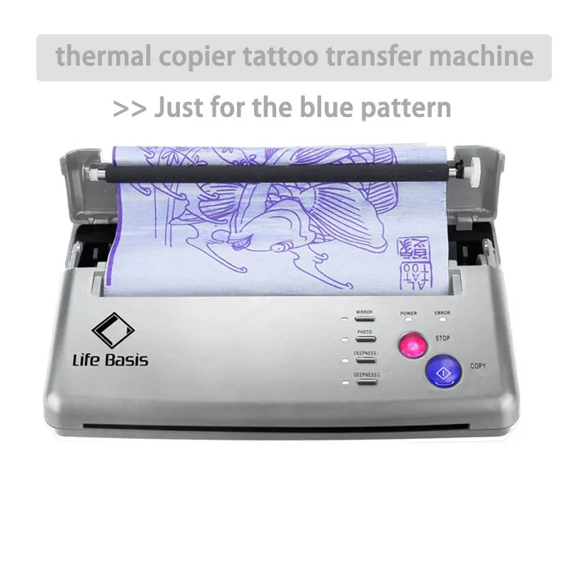 High Quality Thermal Tattoo Copier, Tattoo Transfer Machine, Temporary Tattoo Printing Machine With PC Print
