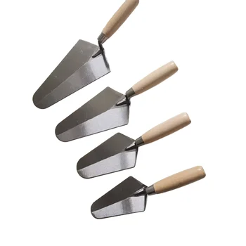 5 Inch Professional Masonry Hand Tool High Carbon Steel One-Piece Forged  Bricklaying Trowel