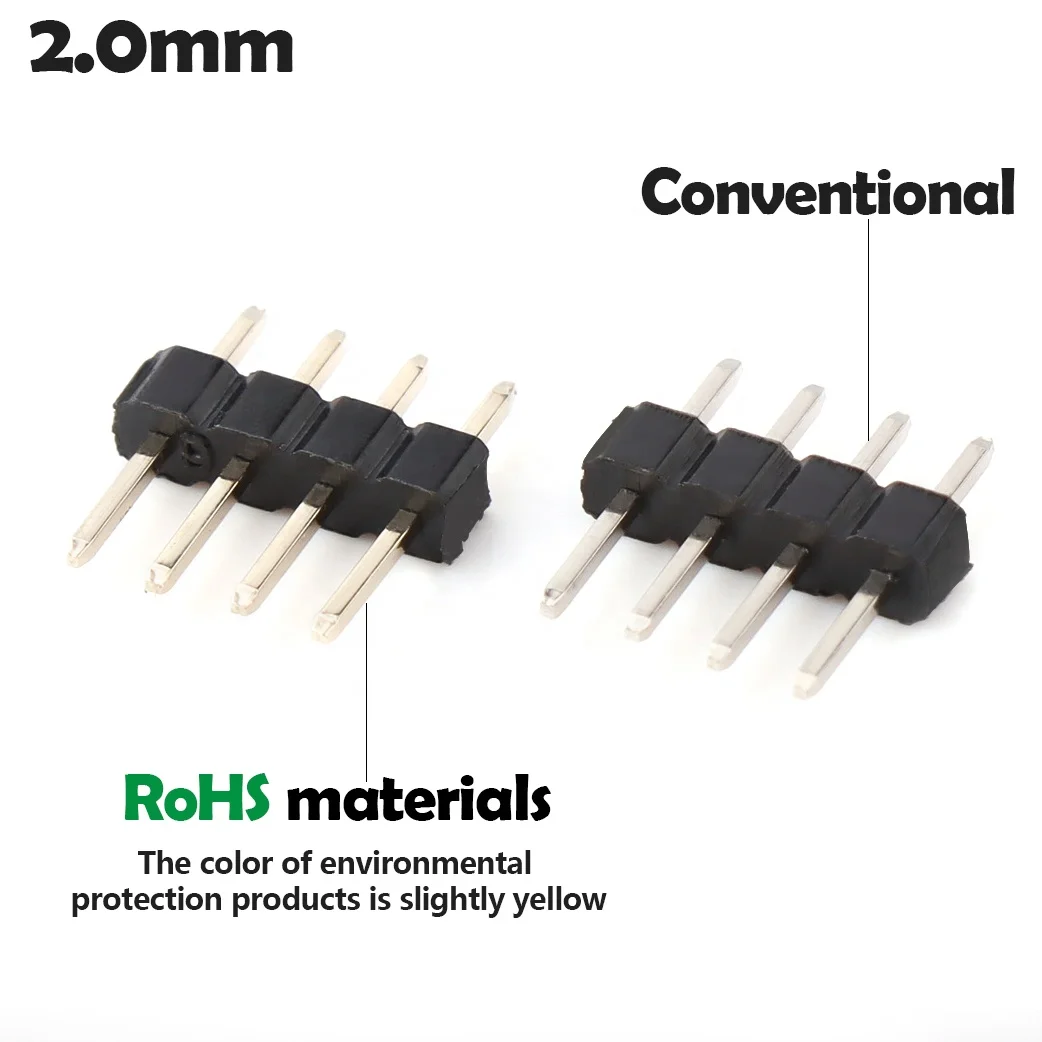 2.54mm Single Row Pin Headers - Reliable and Durable Connectors