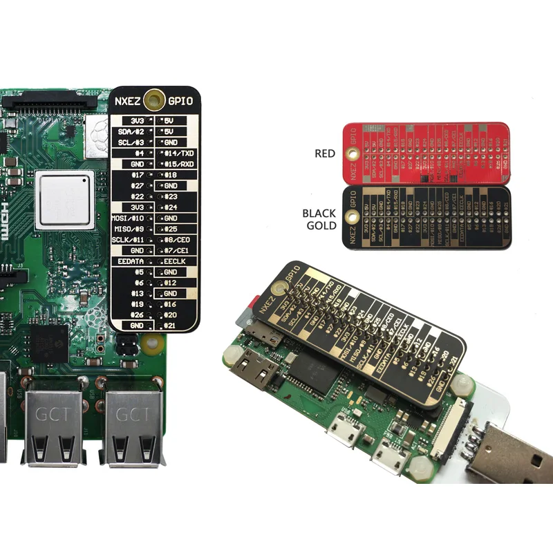 Aismartlink Gpio Reference Card Is Suitable For Raspberry Pi 4b/3b+/2b ...