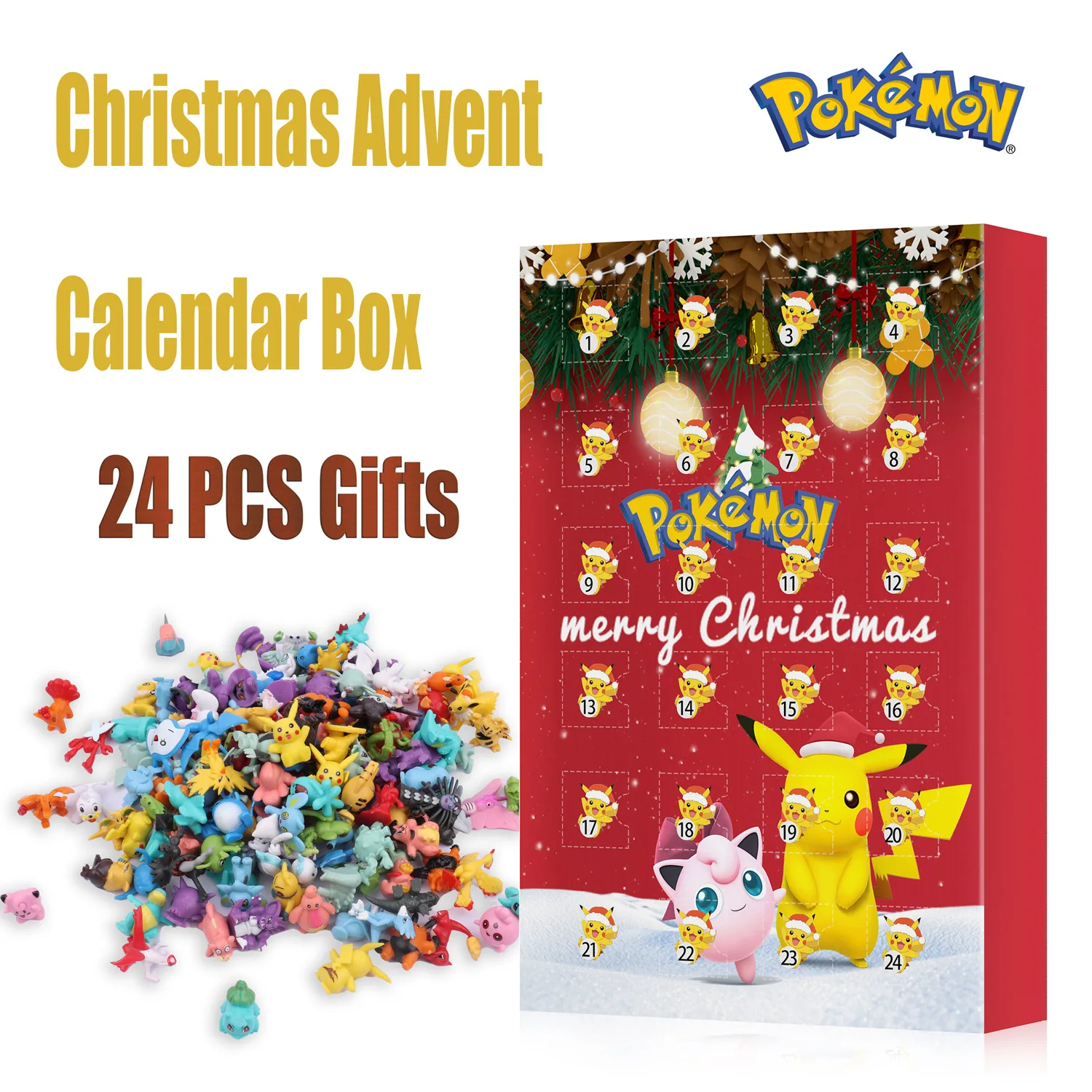 2022 new arrival pokemon advent calendar| Alibaba.com