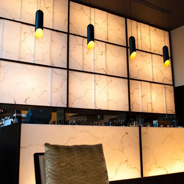 product plate translucent yellow artificial stone alabaster-2