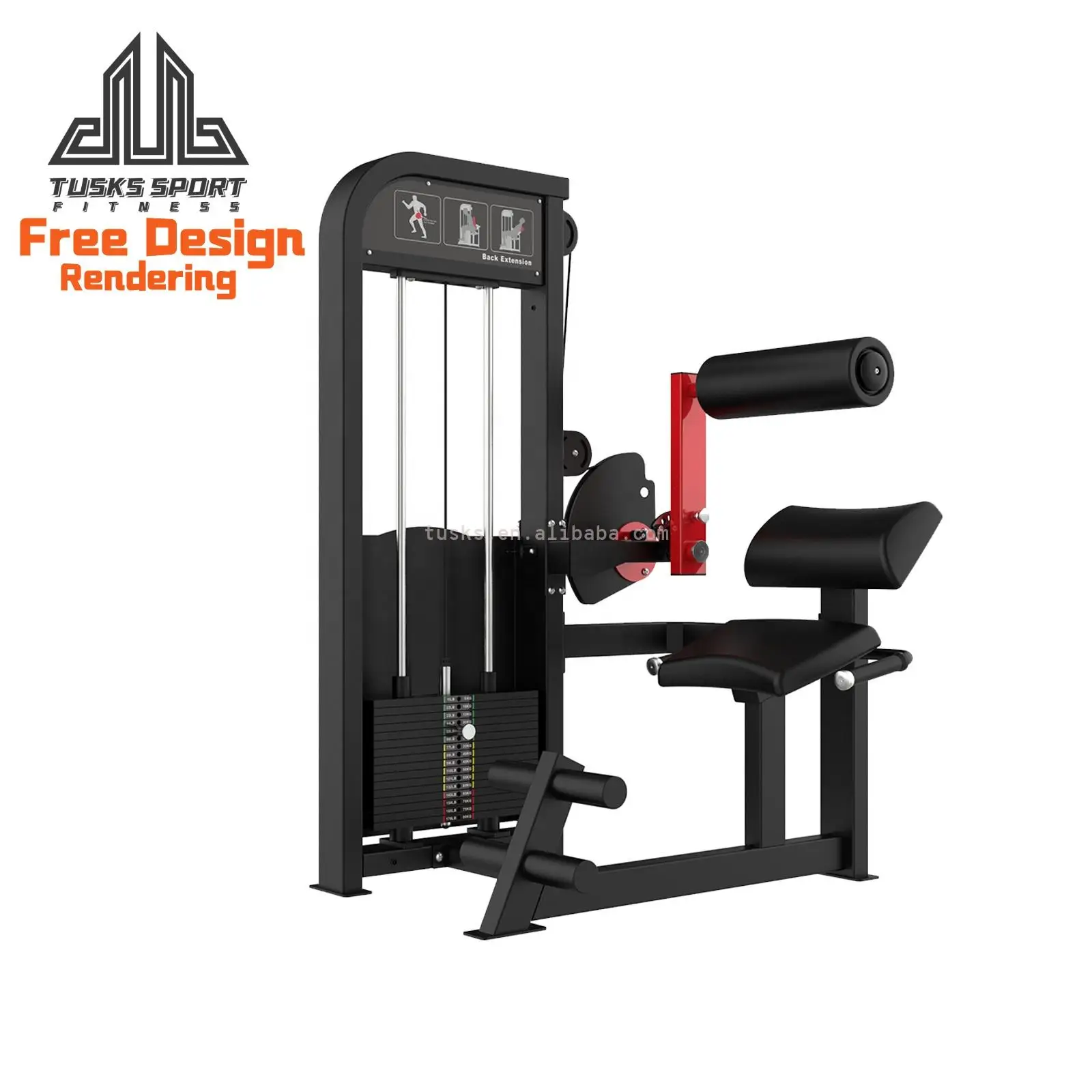 High Quality Back Abdominal Muscles Exercise Gym Chest Press Machine  Strength Training Back Abdominal Machine for Sale