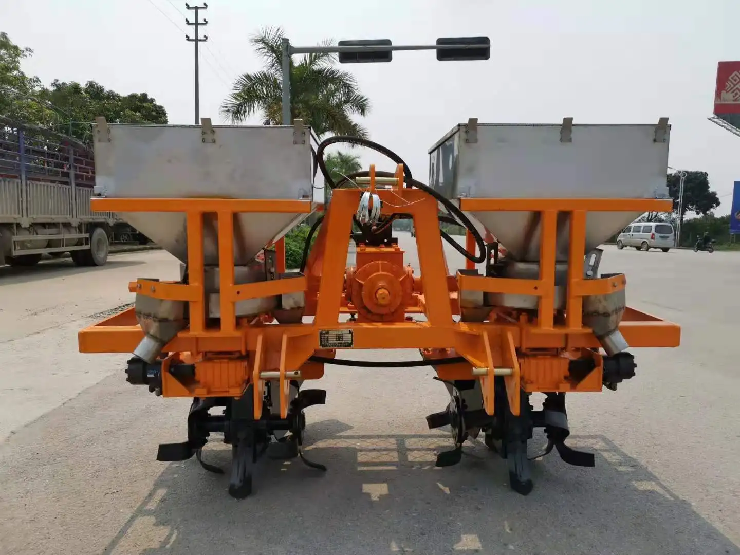 Sugarcane Agricultural Machinery Weeding Machine and Fertilizing ...