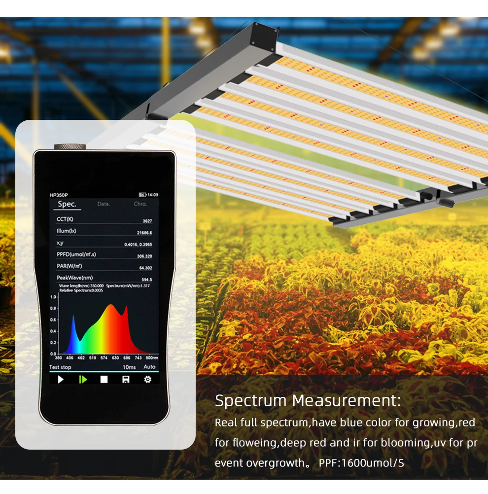 Full Spectrum Dimmable 8 Bars Led Grow Lights Uv Ir For Indoor Plants
