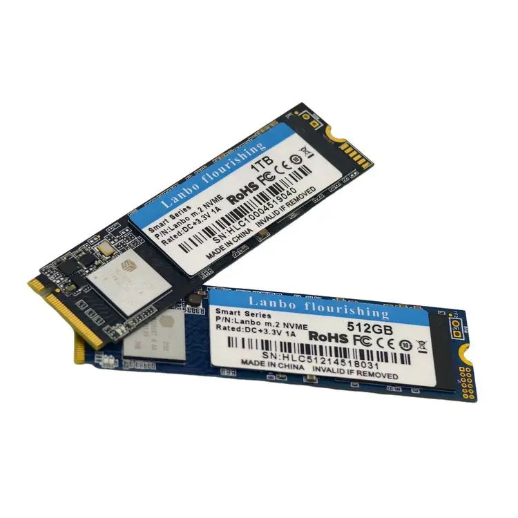 M.2 NVME PCIE3.0 256GB 1TB SSD New TLC NAND Flash SATA Expansion