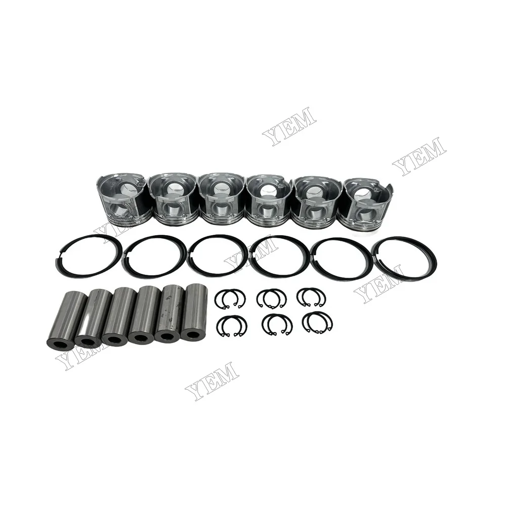 Piston Rings Set Fit for Hino W06D Engine Parts 4