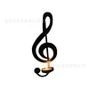 Musical notes black-A