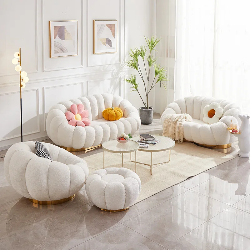 Akari light FLANNEL SOFAの オットマンとクッション Akari light FLANNEL SOFAの オットマンとクッション シンプルと