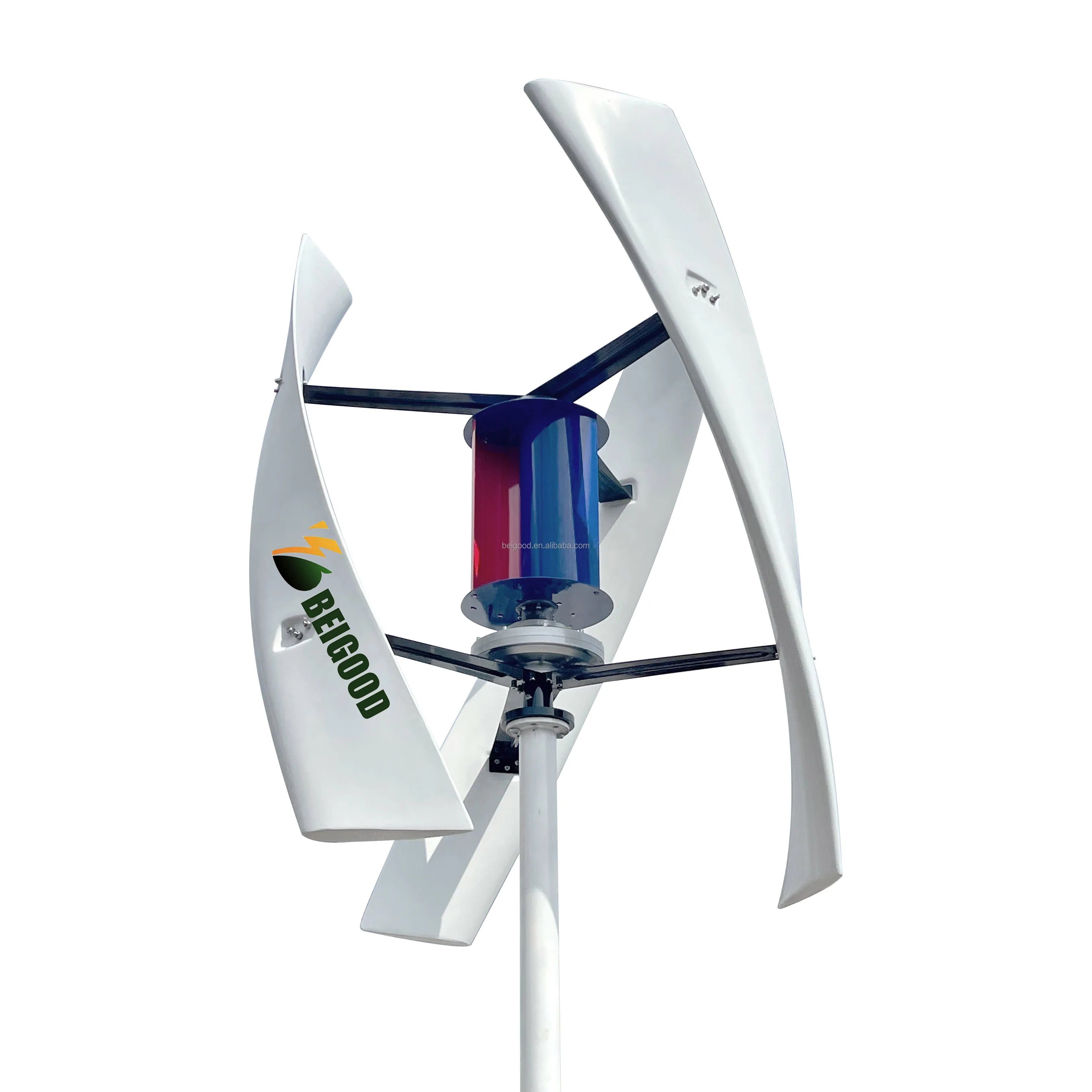 Vertical Axis Wind Turbine 15Kw Generator - 12V 24V 48V, Cost-Effective ...