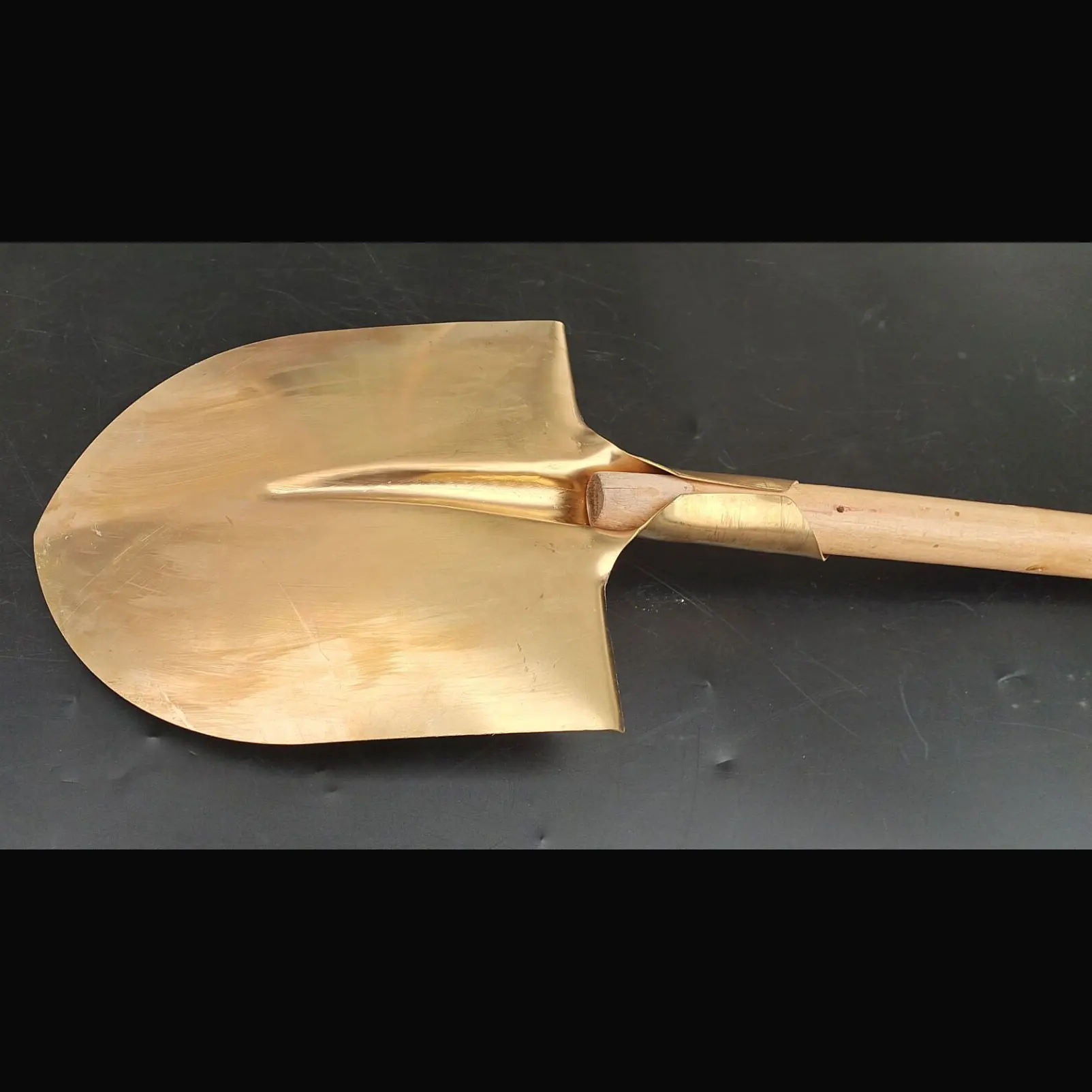 OEM China Hayonex Explosion Proof Non Sparking Tools with Handle Pointed Shovel Made of Brass Copper Aluminium Bronze Tool