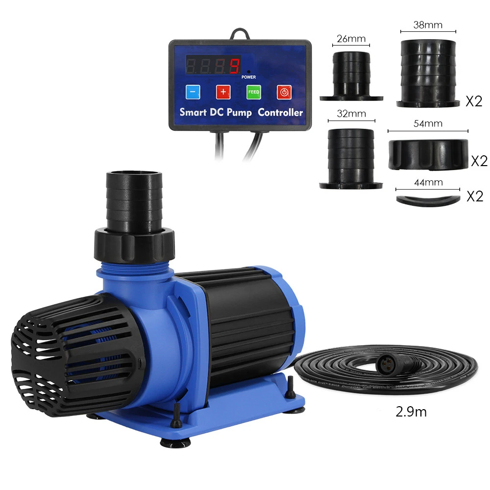 Hsbao Water Return Pump DC 24V - 12000L/H Variable Frequency
