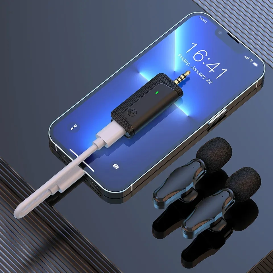 New K35 Pro Noise Cancellation High Quality 3.5mm Jack Lavaliere