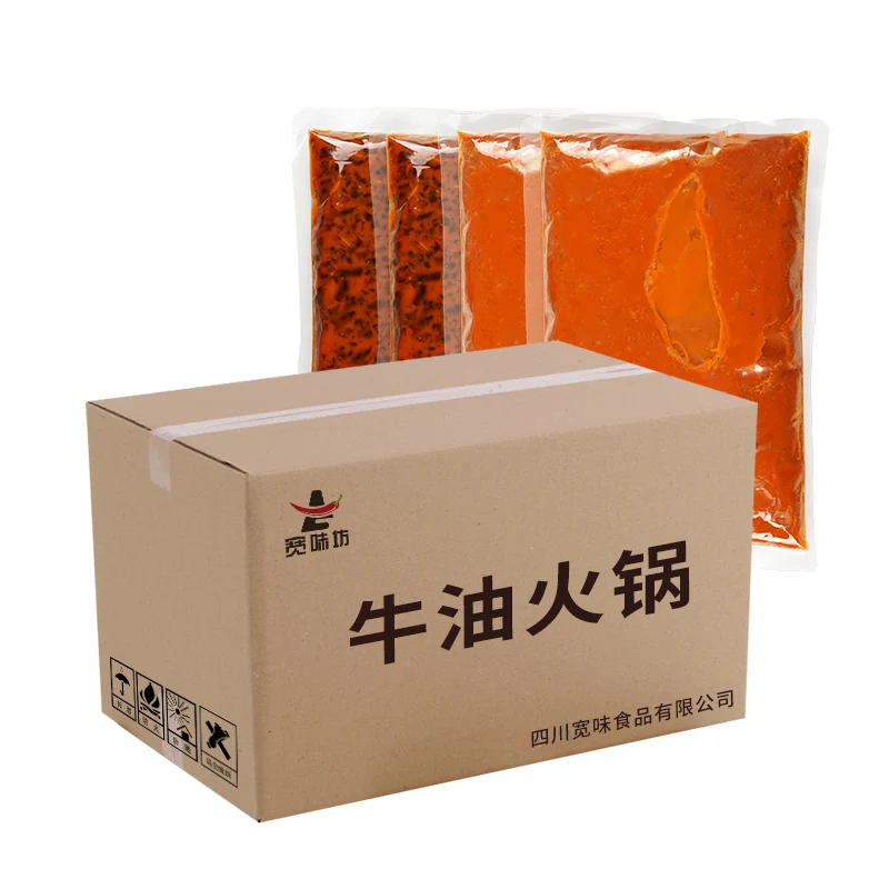 New Product Factory Supplier Delicious Spicy Butter Hot Pot Base Spicy