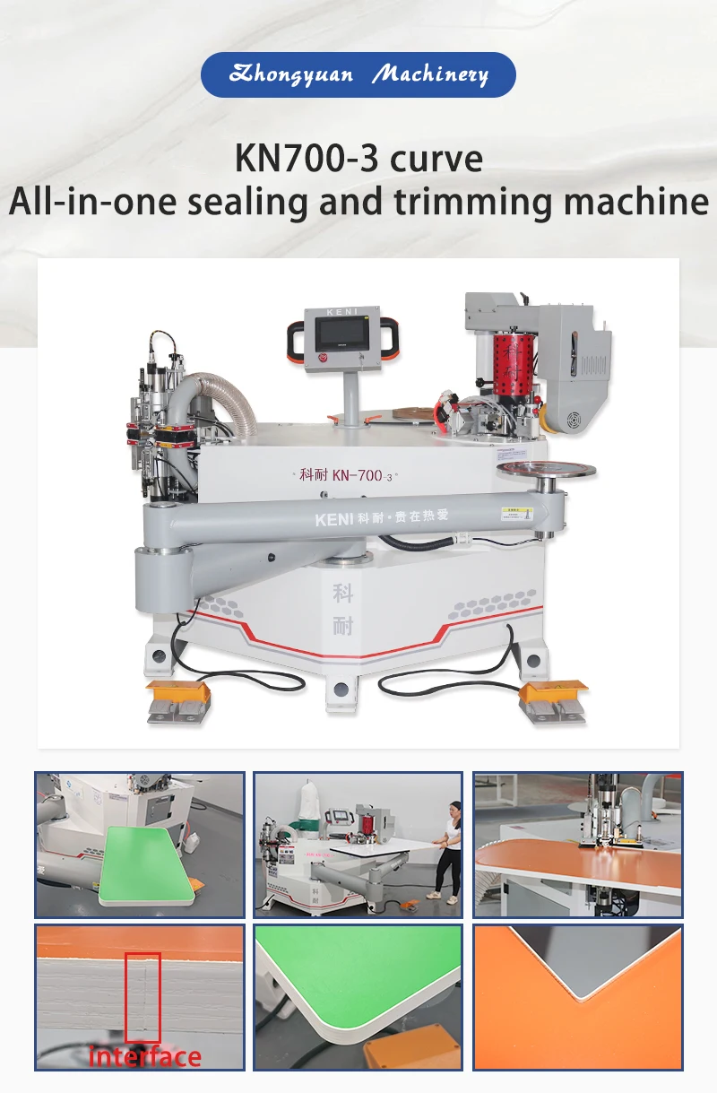 Edge Banding Machine Curve And Straight Laminate Edge Banding Machine ...