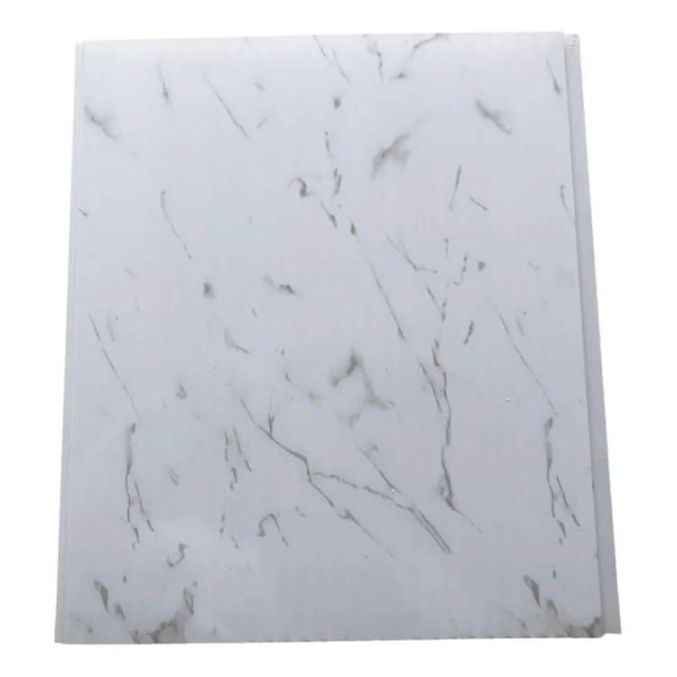 Laminated Marble Pattern Design Hollow Pvc Panel Waterproof Ceiling Board Pvc Plastic Roof Ceiling