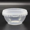 460ml PP transparent bowl food grade plastic round bowl
