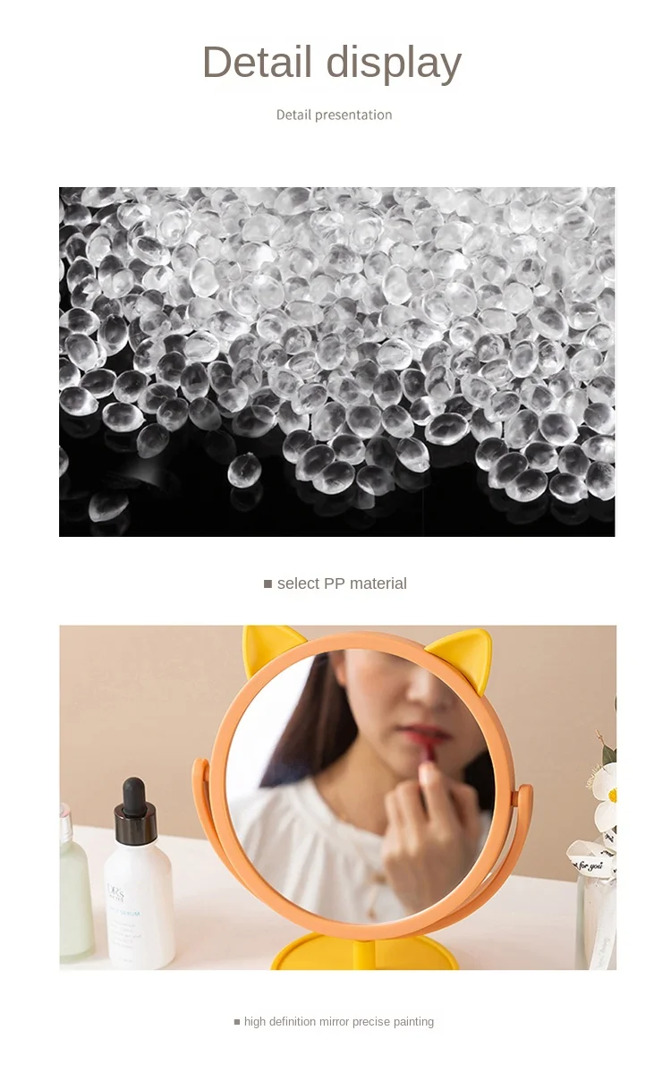 Design Factory Direct Sell Makeup Mirror Mirror Rushed Popular Design