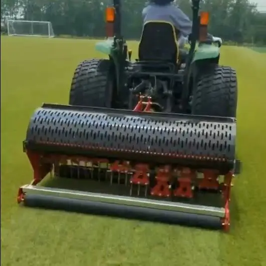 Lawn Breathing Punching Machine for Artificial Lawn Punching,football Field Lawn Punching, Golf Course Lawn Punching Maintenance
