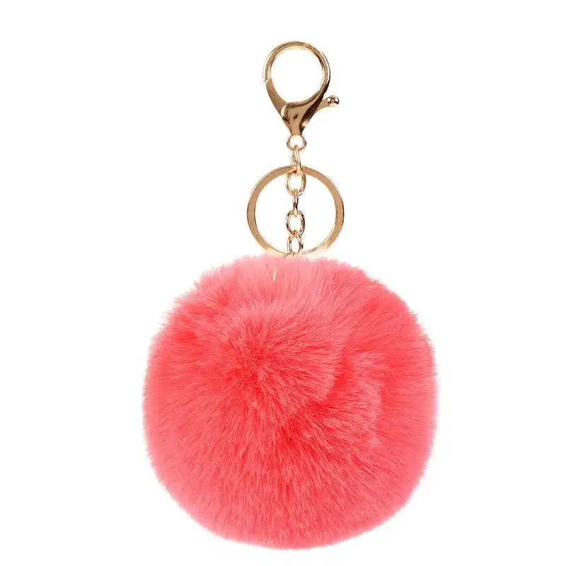 Wholesale Colorful 8cm Faux Rabbit Fur Pompom Ball Fake Fur Pom Pom Decorate Fur Ball Christmas Dress Shoes and Hats Toy Gifts