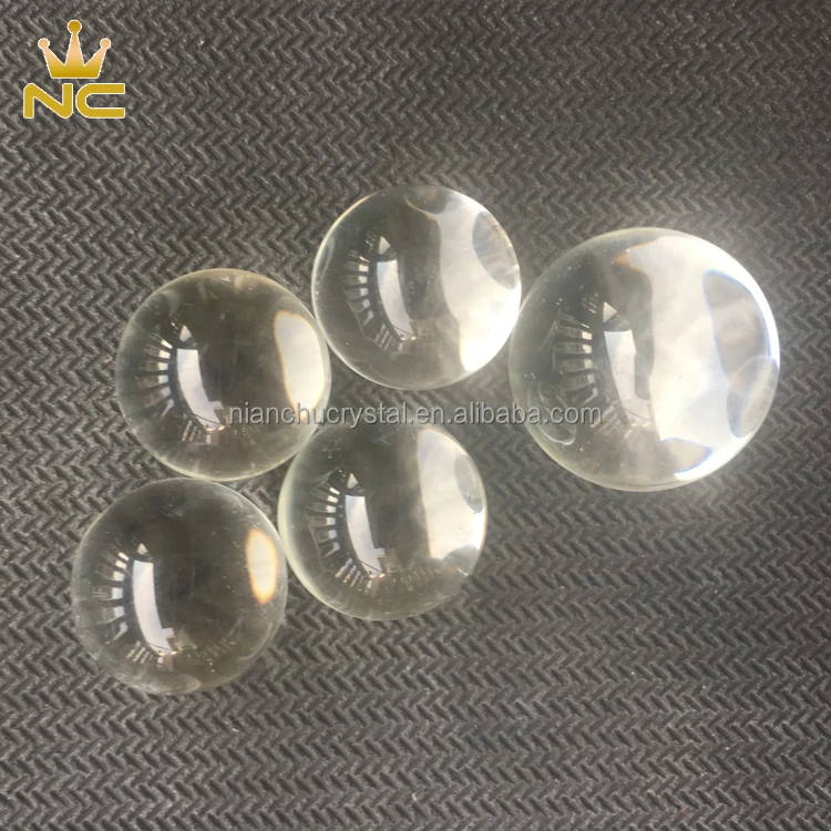 Small Clear Transparent 16mm 20mm 25mm Crystal Glass Ball Glass Marble for Children Playing Gifts