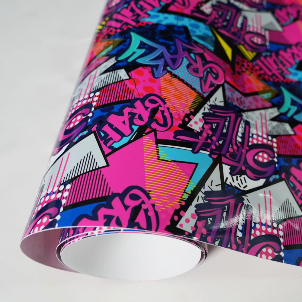 Cartoon Graffiti Vinyl Film - Self-Adhesive Car Stickers