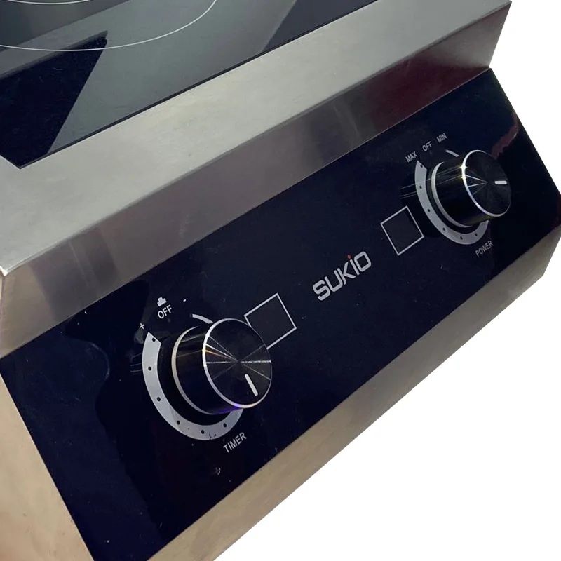 New Arrival Stainless Steel Single Commercial Portable Electric 5000 Watt Induction Cooktop