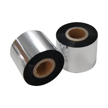 Full Resin ribbon 100mm*300m suitable for PET dumb silver label synthetic paper
