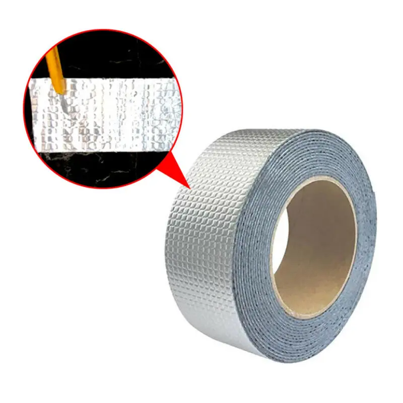 Adhesive Tape- Aluminum Foil Thicken Butyl Tape (5M)
