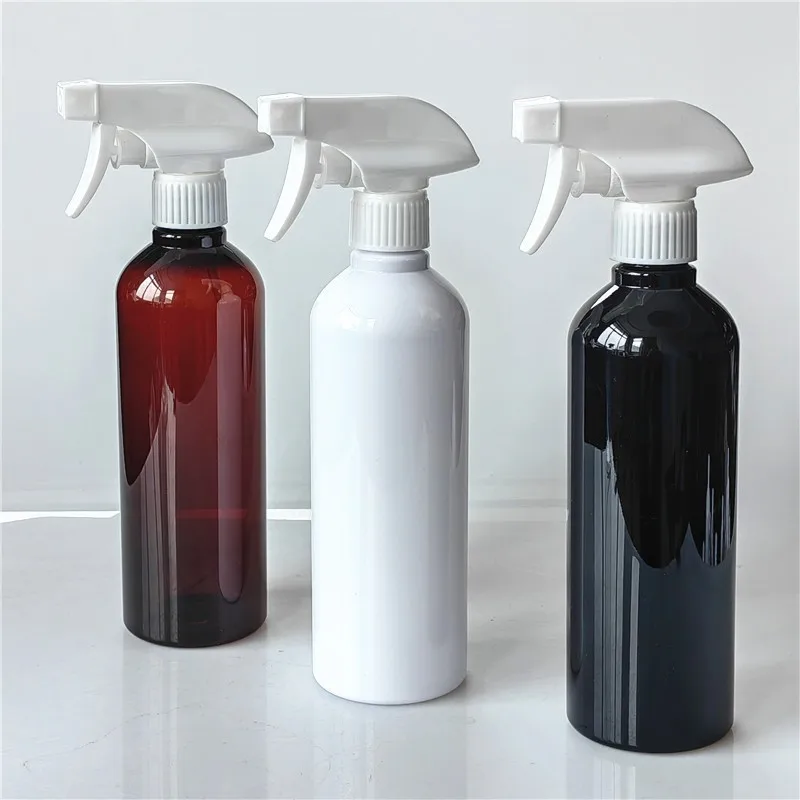 HDPE Plastic Trigger Spray Bottle. 150ml 200ml 250ml 300ml 500ml Fine Mist Spray Bottle Support Custom Logo Printing Label