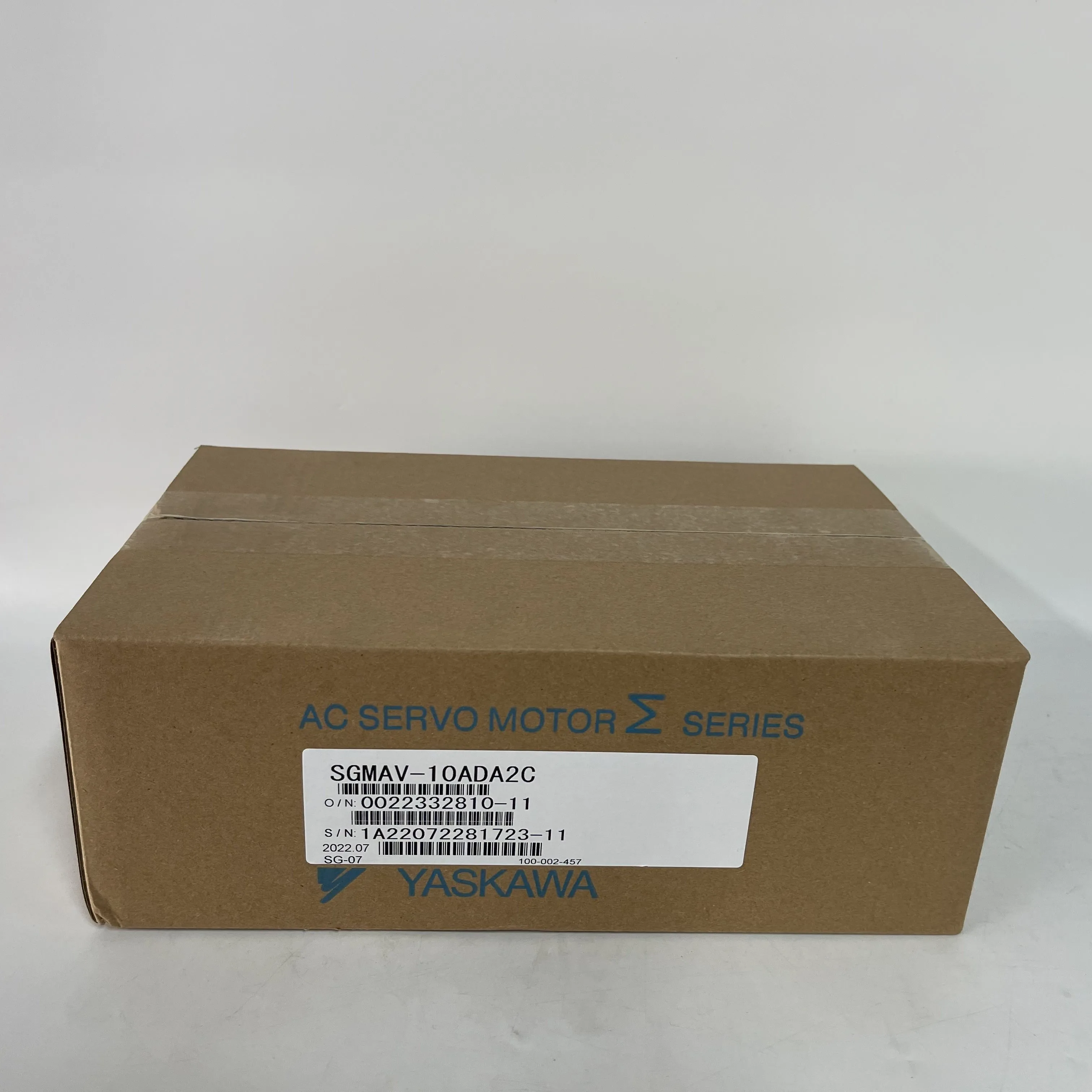 Yaskawa AC Servo Motor SGMAV-10ADA2C