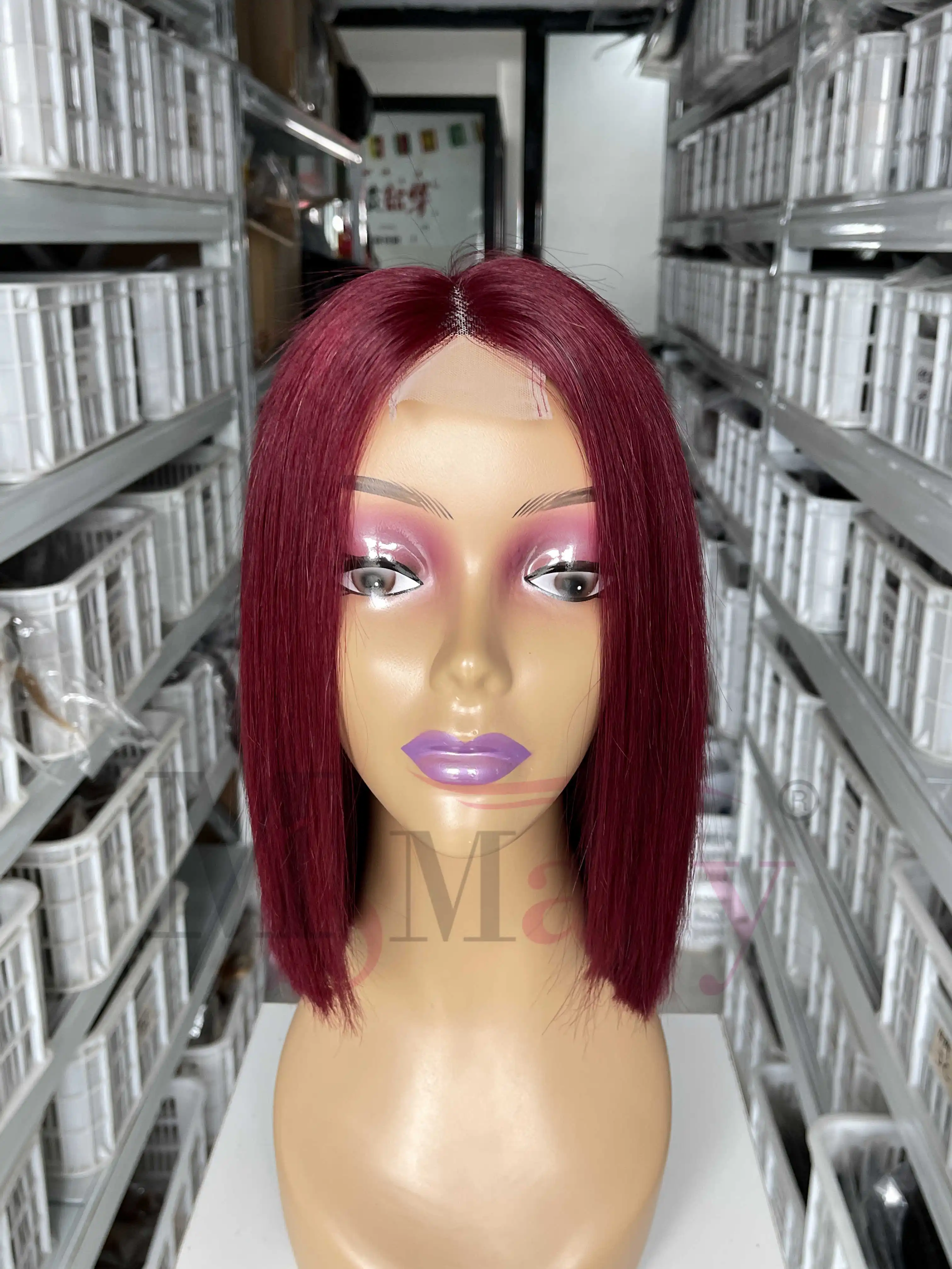Ms Mary Peruvian Short Bob Human Hair Wigs Vendor 100 Virgin Human