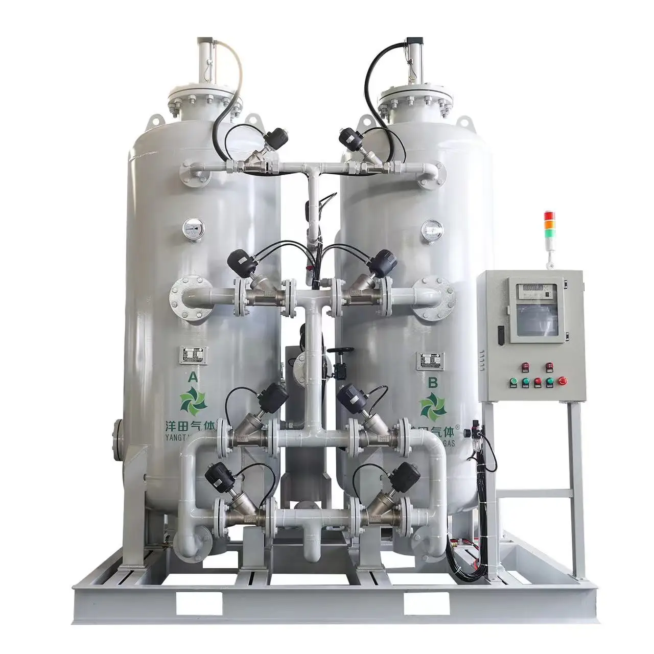 Cryogenic Air Separation Unit High Purity Gas Production Siemens PLC Industrial Plant Use