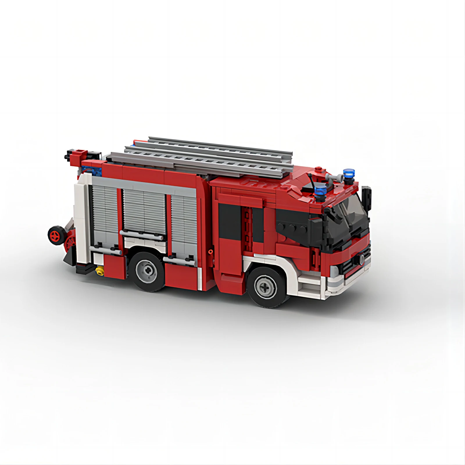 Build Your Dream Fire Truck with Models Fire Trucks City Car for Kids