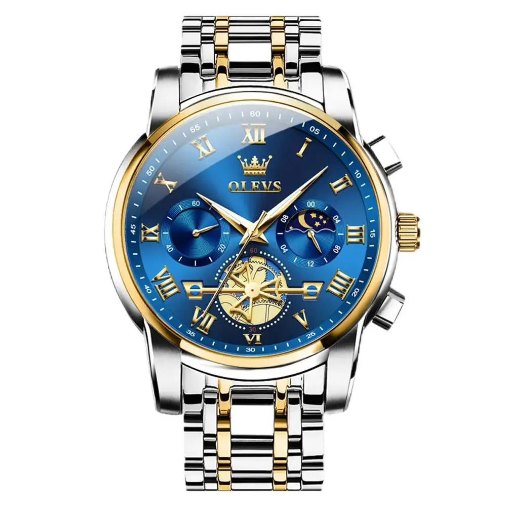 High Quality China Watches Custom Watch Dial 2859 OLVES Watch for Man