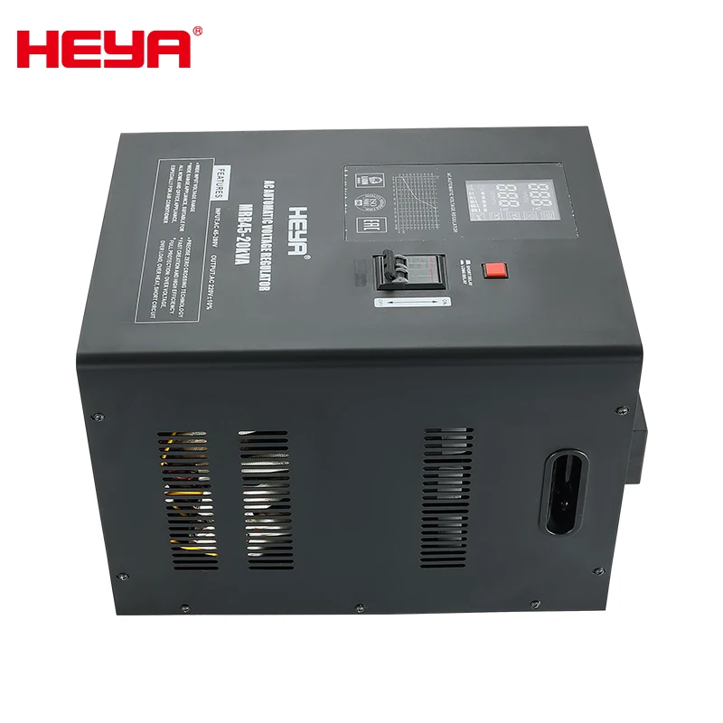 Wall Mounted 20KVA AVR Relay Type 220V Electric AC Automatic Voltage Regulators Stabilizers