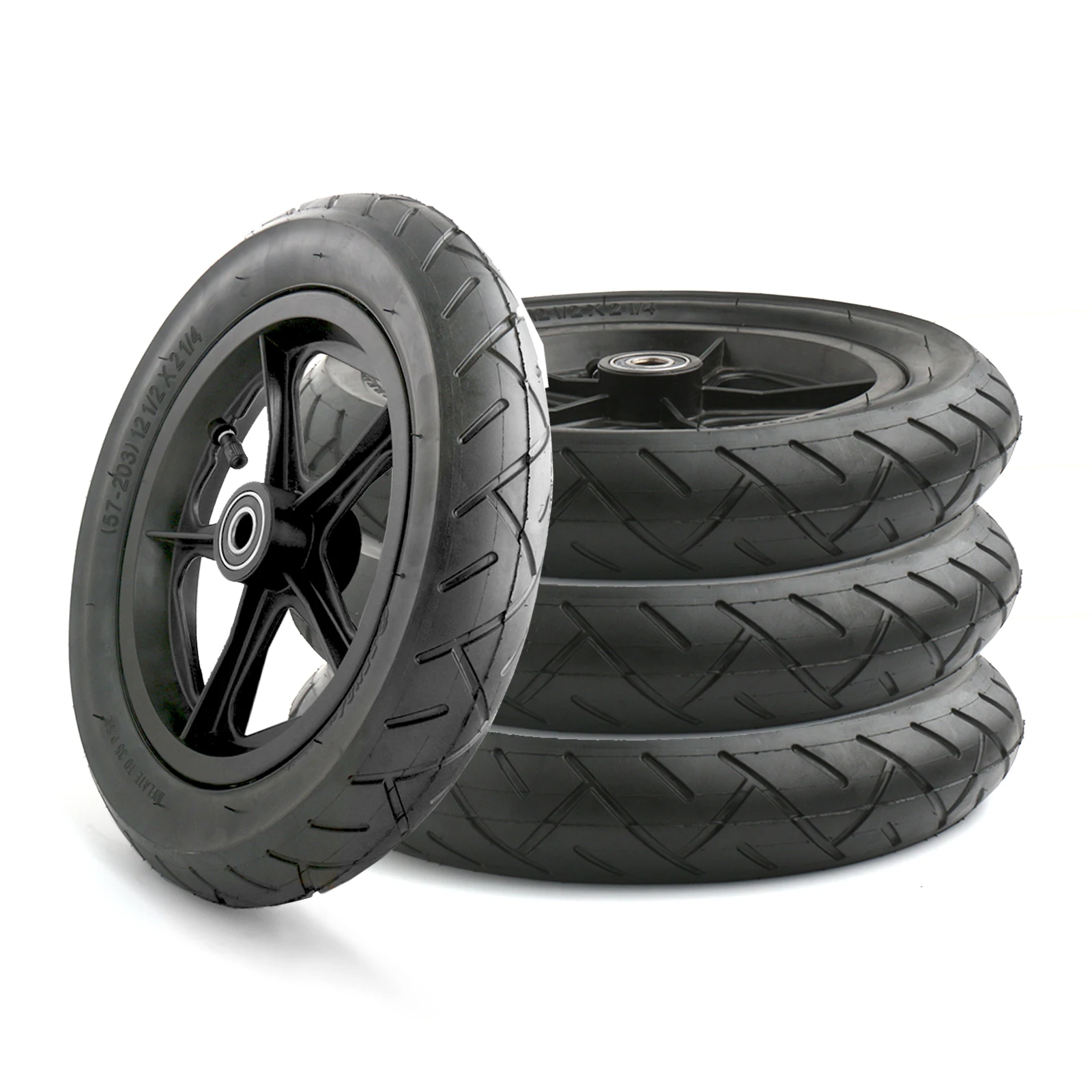 12 дюймов надувные резиновые шины пневматические колеса детский Go багги колеса Go Kart колеса и шины для мотоцикла