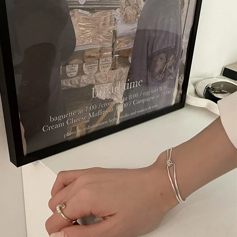 V.ME 925 Silver Bracelet - Trendy Chain & Link Jewelry
