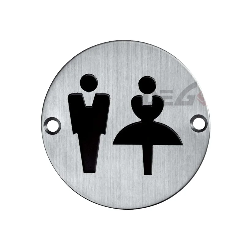 Знак из нержавеющей стали металлическая пластина индикаторная знак для