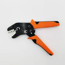 50B 23-16AWG Steel Electrical Crimping Pliers Automotive Wire Stripper & Crimper Ratchet with 600PCS Open Barrel Terminal