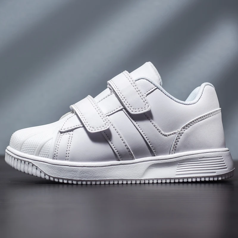Comfy Kids Leather Sport Shoes For Children S Shoes Flat With Girls Boys Sneakers Size 27 40 Sneakers Buy White Leather Sneaker Kids School Shoes 5 Year Boy Shoes Product On Alibaba Com