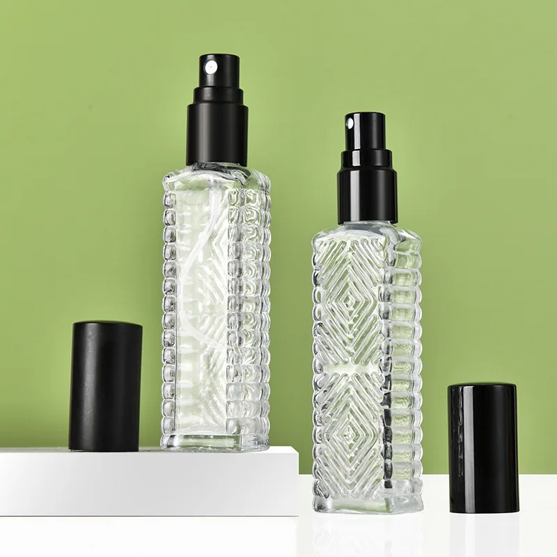 Mini 12ml Perfume Decant Glass Bottle Refillable Clear