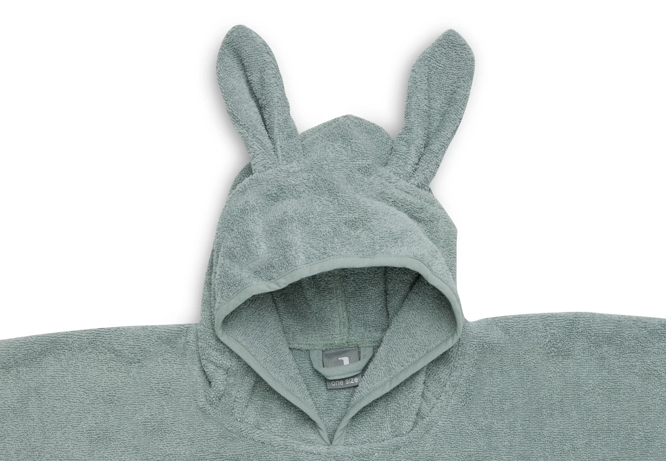 Bunny Ears Kids Hooded Towel Organic Cotton Baby Bath Towel Large Size Kids Poncho Towel details