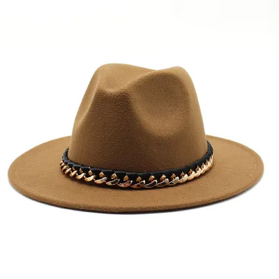 Wholesale Outdoor Pure Color Jazz Hat 